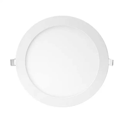 Painel LED Embutir Redondo 12W 6500K 17cm Branco PIX