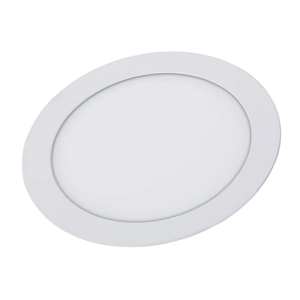 Painel LED Embutir Redondo 18W 4000K 22cm Branco PIX