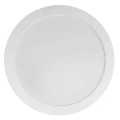 Painel LED Embutir Redondo 18W 6500K 22cm Branco PIX