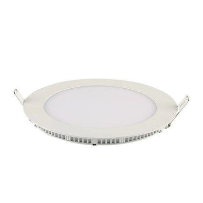 Painel LED Embutir Redondo 24W 3000K 29,5cm Branco PIX