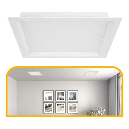 Painel LED Nordecor 36W 4000K 40cm Branco Embutir Linha Kais