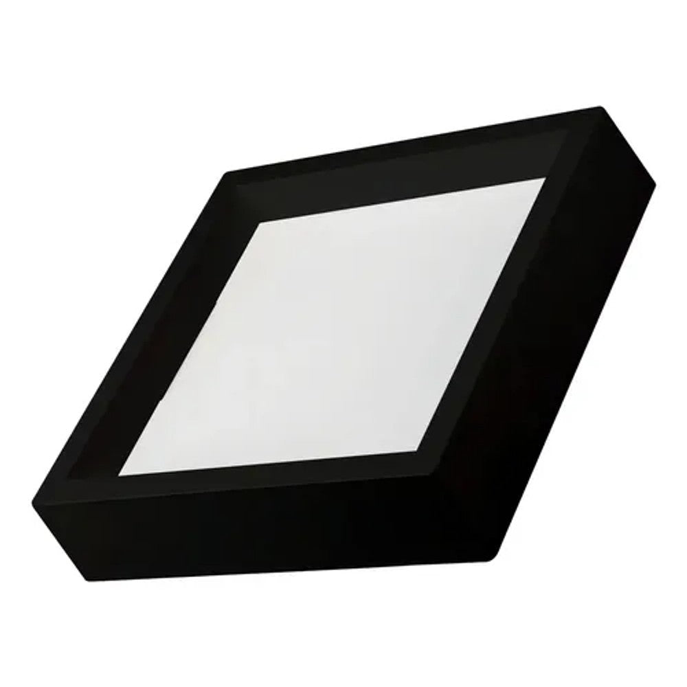 Painel LED Nordecor SB.QD.24W 4K 28,2cm Preto Recuado