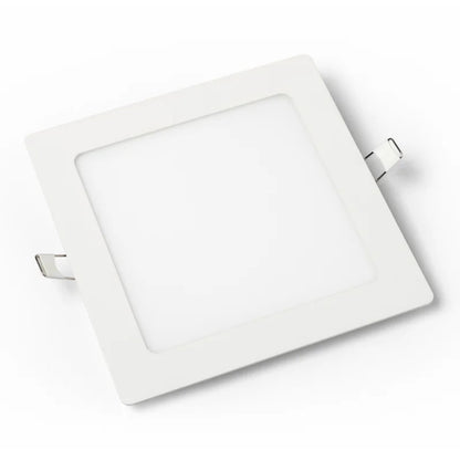 Painel LED Quadrado 12W 3000K 17cm Branco PIX