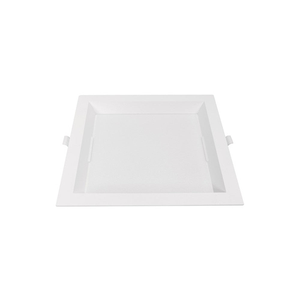 Painel LED Quadrado 18W 6500K Branco Embutir Recuado Nordecor