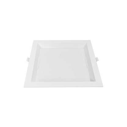 Painel LED Quadrado 18W 6500K Branco Embutir Recuado Nordecor