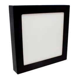 Painel LED Quadrado 20W 4000K 21cm Preto Save Energy