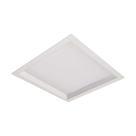 Painel LED Quadrado 24W 3000K 28,2cm Branco Recuado Nordecor