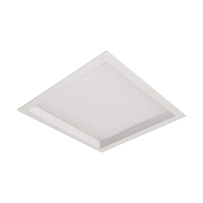 Painel LED Quadrado 24W 3000K 28,2cm Branco Recuado Nordecor