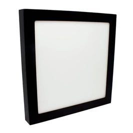 Painel LED Quadrado 25W 6500K 30cm Preto Save Energy