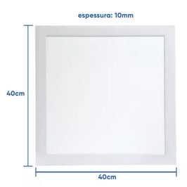 Painel LED Quadrado 32W 4000K 40cm Branco PIX