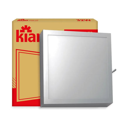 Painel LED Quadrado 32W 4000K 40cm Branco PIX