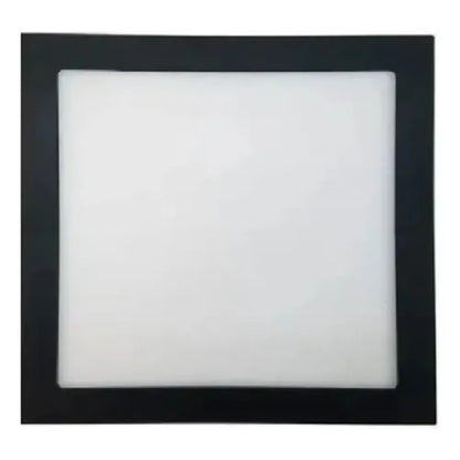 Painel LED Quadrado 36W 6500K 40cm Preto Save Energy