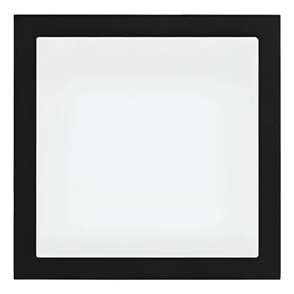 Painel LED Quadrado Sobrepor 36W 6500K 37cm Preto Save Energy