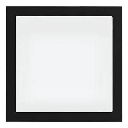 Painel LED Quadrado Sobrepor 36W 6500K 37cm Preto Save Energy