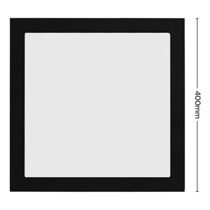 Painel LED Save Energy Quadrado 36W 4000K 37cm Preto