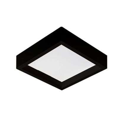 Painel LED Sobrepor 24W 3000K Preto Kais Nordecor