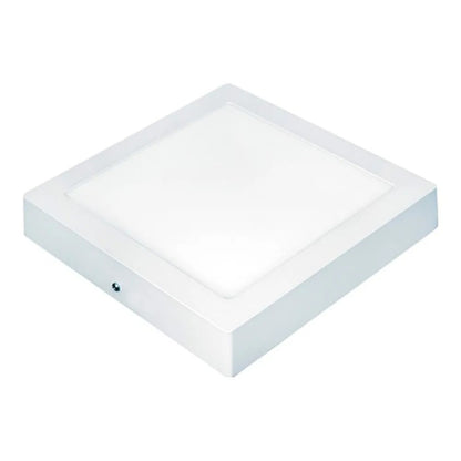 Painel LED Sobrepor Quadrado 12W 3000K 16cm Branco PIX