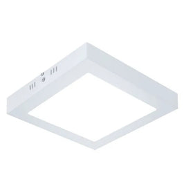 Painel LED Sobrepor Quadrado 18W 3000K 21cm Branco PIX