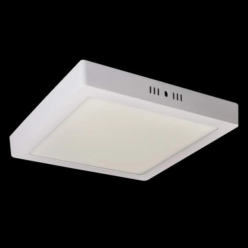 Painel LED Sobrepor Quadrado 18W 6500K 21cm Branco PIX