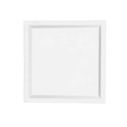 Painel LED Sobrepor Quadrado 36W 3000K 40cm Branco Recuado Nordecor