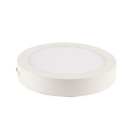Painel LED Sobrepor Redondo 12W 6500K 16cm Branco PIX