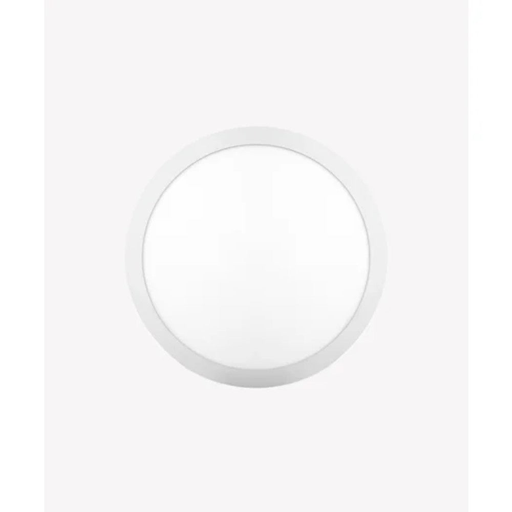 Painel LED Sobrepor Redondo 18W 3000K 21cm Branco PIX