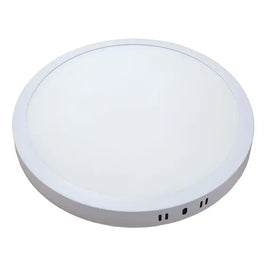 Painel LED Sobrepor Redondo 18W 6500K 21cm Branco PIX