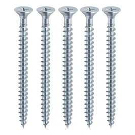 Parafuso AA Cabeça Chata Rosca Total 6x65mm Fischer 5 Peças