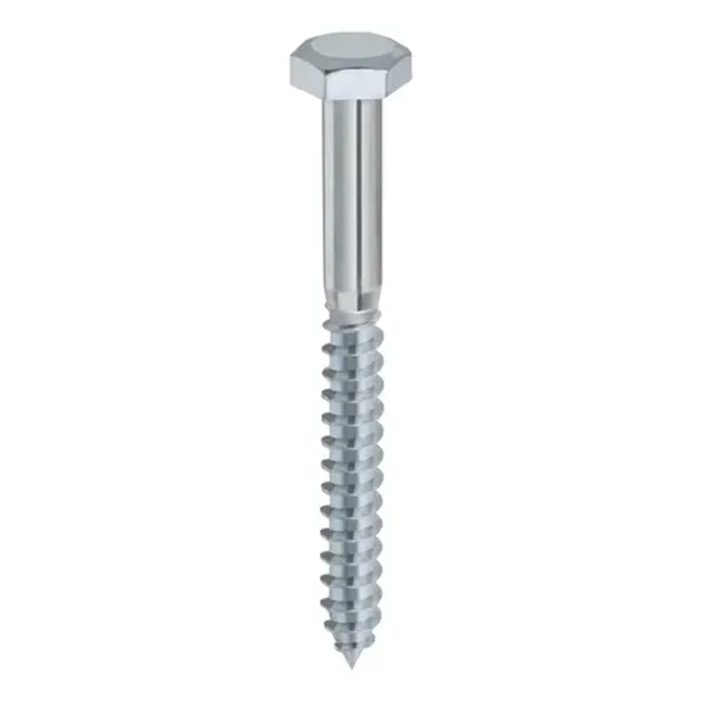 Parafuso AA Cabeça Sextavada Rosca Parcial 3/16 X 65mm Cartela com 4 Peças Fischer