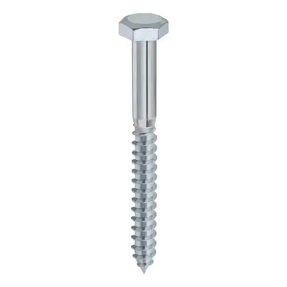 Parafuso AA Cabeça Sextavada Rosca Parcial 3/16 X 65mm Cartela com 4 Peças Fischer
