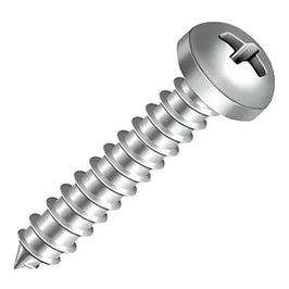 Parafuso Autoatarraxante Cabeça Panela 4,8x50mm para Bucha S8 Jomarca 100 Peças