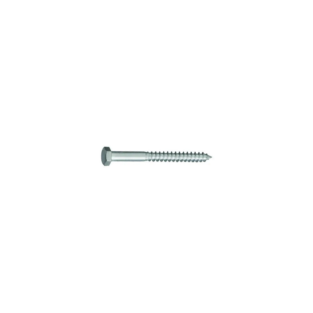 Parafuso Autoatarraxante Cabeça Sextavada Rosca Parcial 3/16x50mm Fischer 4 Peças