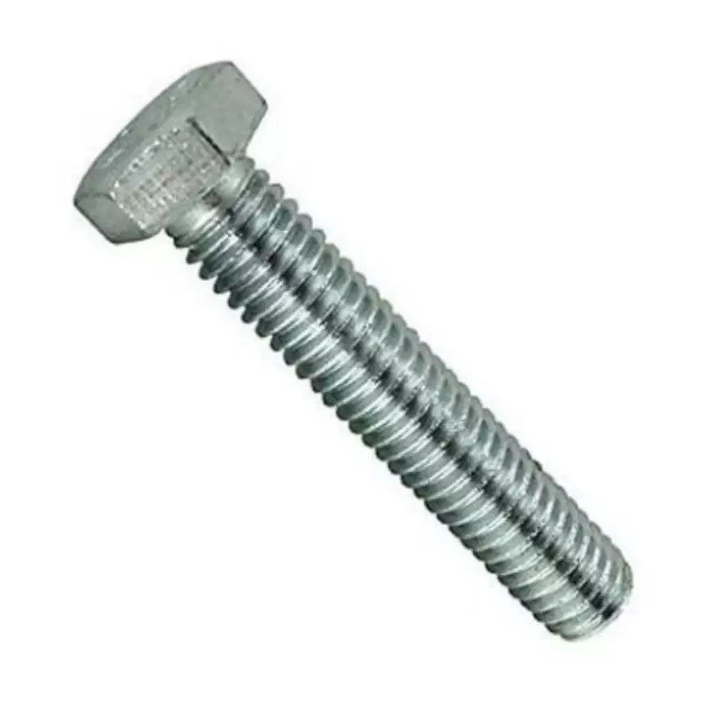 Parafuso Máquina Cabeça Sextavada Rosca Inteira 1/4 X 3/4 Zincado 10 Peças