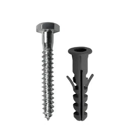 Parafuso para Madeira Cabeça Sextavada 3/16 x 50mm para Bucha S8 Jomarca 10 Peças