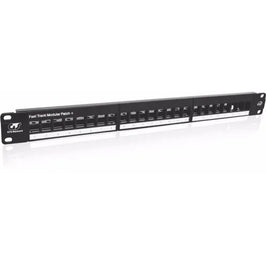 Patch Panel Descarregado Cat6 24 Portas Fast Track Gts
