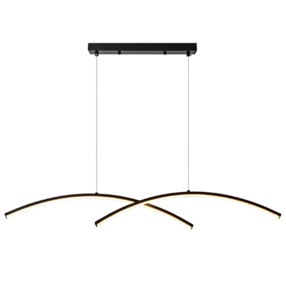 Pendente Blumenau Arcos 12W 3000K Preto