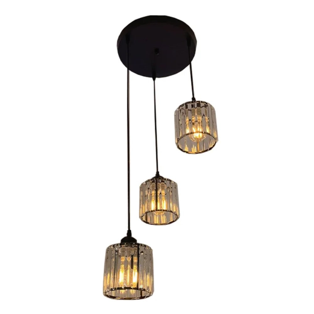 Pendente Espelho PD200/3 3 E27 40cm Nacional Iluminação