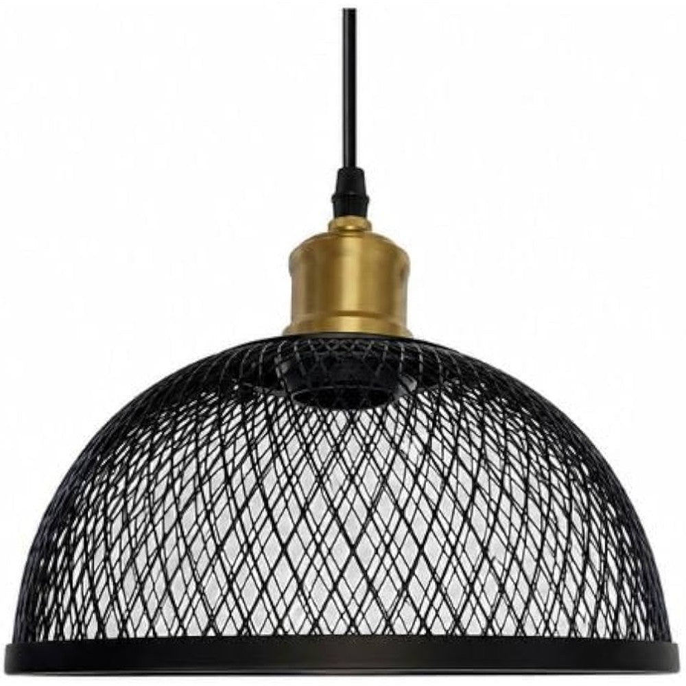 Pendente GMH Elo 25cm E27 Preto
