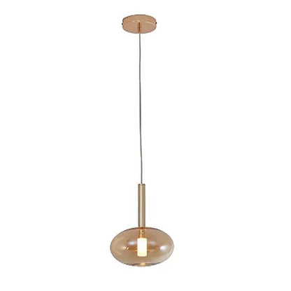 Pendente LED Hevvy Remi 21,5 x 28 cm 1 Lâmpada G9 Âmbar