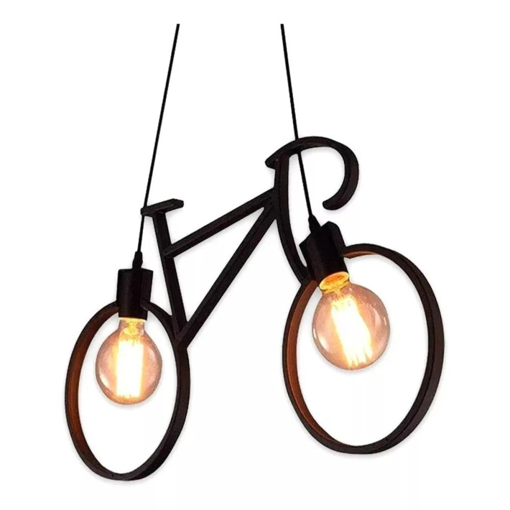 Pendente LED RG PD-2019 Metal 2xE27 Preto