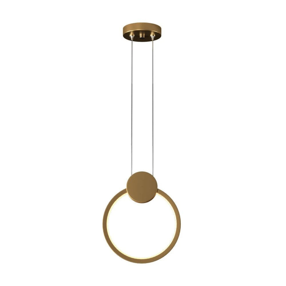 Pendente Orluce OR1763 KingIII 12W 3000K Dourado
