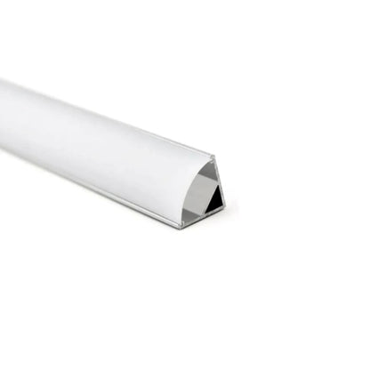Perfil Canto Sobrepor 2m 15mm Branco IP20 Gaya