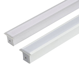 Perfil Embutir Alumínio 2 Metros Branco 36mm Gaya IP20