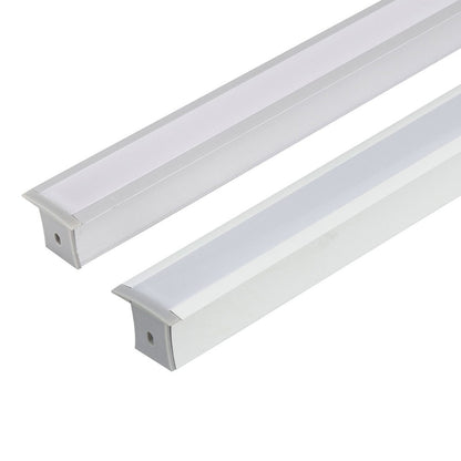 Perfil Embutir Alumínio 2 Metros Branco 36mm Gaya IP20