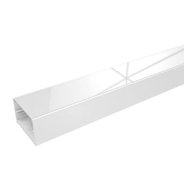 Perfil Luminatti Alumínio Sobrepor 3m 3cm Branco para Fitas de Led
