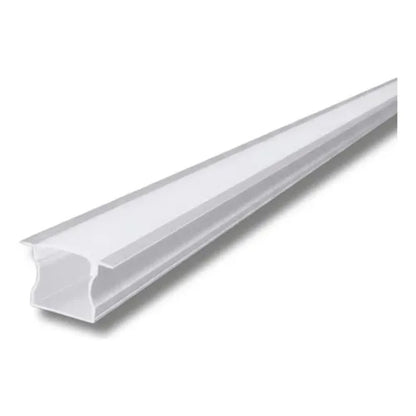 Perfil de Embutir Gaya POP 1 Metro Alumínio Branco 17,2x14,5mm