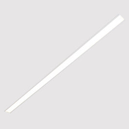 Perfil de Embutir Linear Fit40 Slim 2,5m Branco New Line