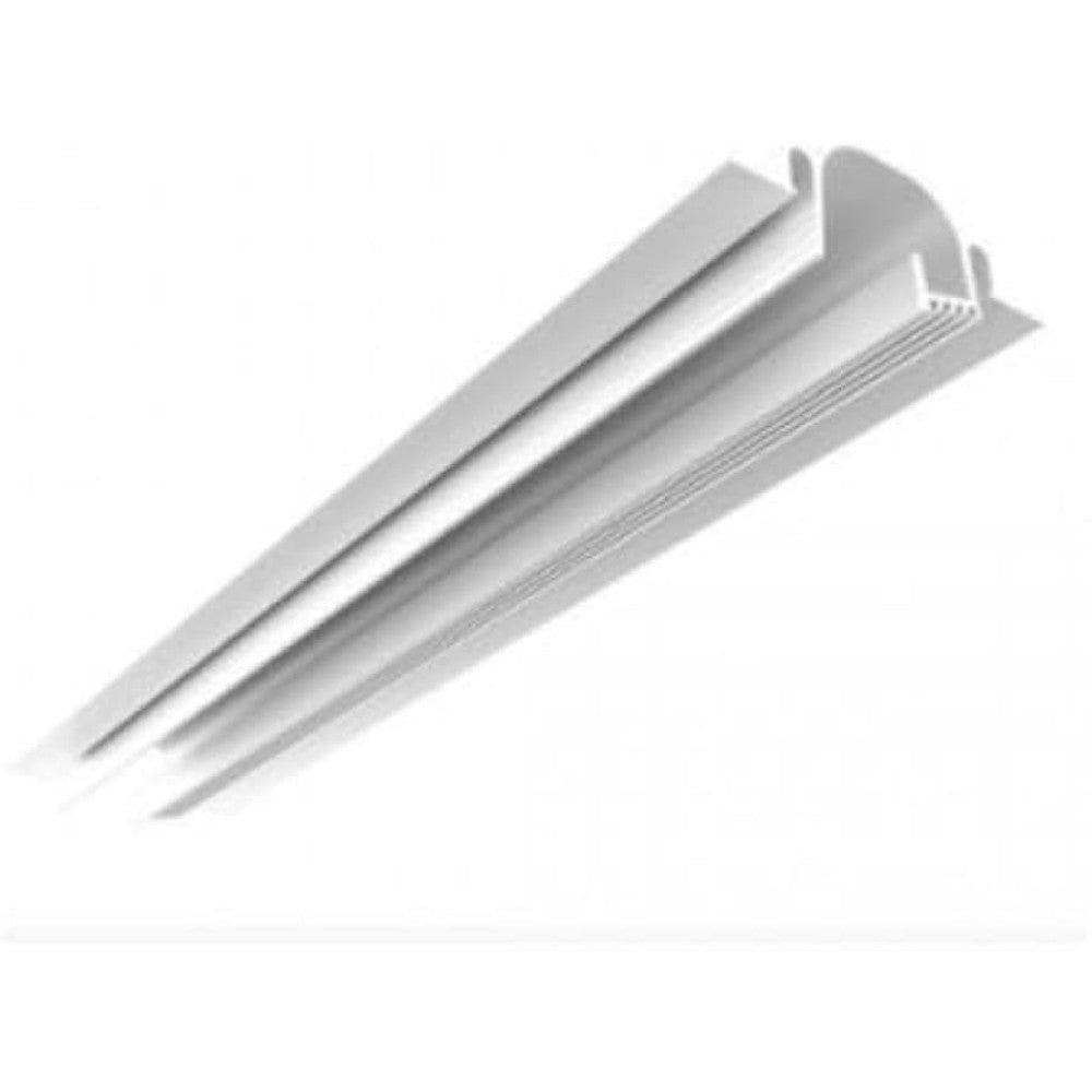Perfil de Embutir New Line Line Up 3000x81x35mm Branco