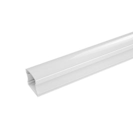 Perfil de Embutir e Sobrepor Luminatti LM1355 3 Metros Branco para Movelaria