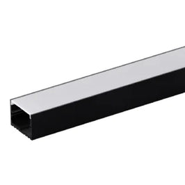 Perfil de Sobrepor Luminatti LM1276 Alumínio 2 Metros 30mm Preto/Branco